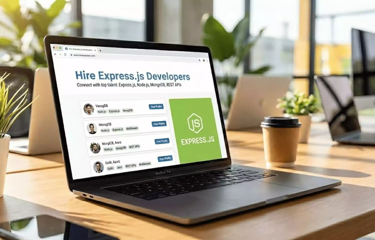 Hire Express.js Developers illustration
