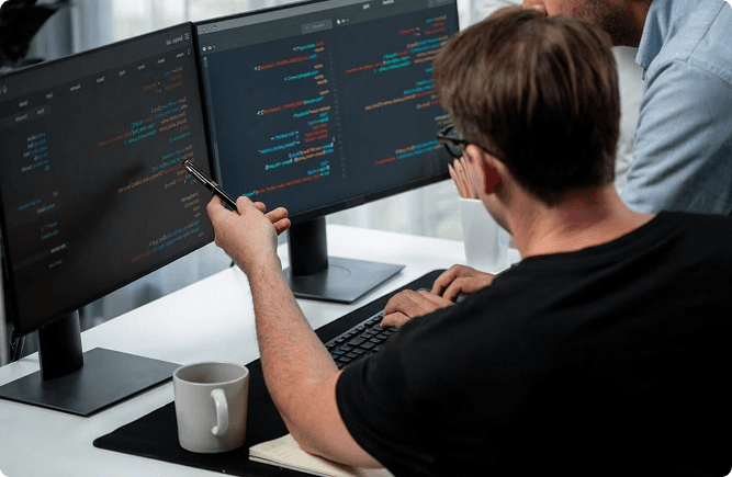 Working Woman Coding