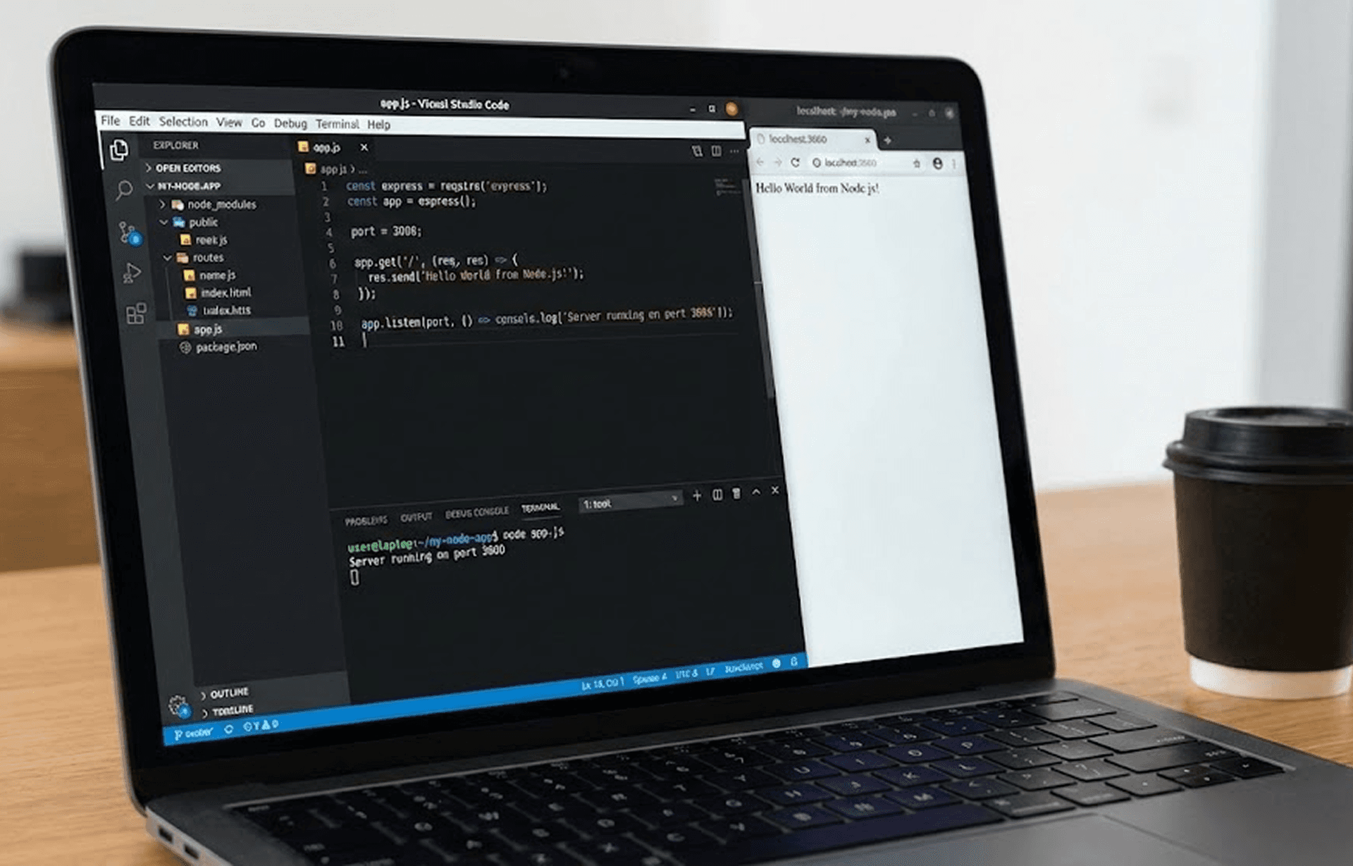 Website design illustration